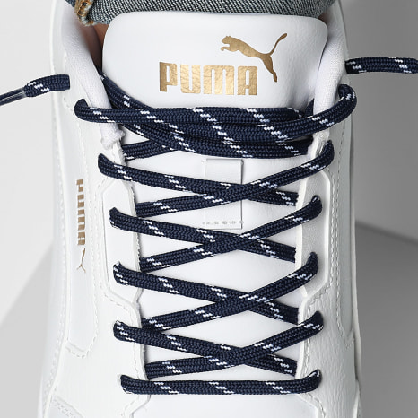 Puma - Baskets Shuffle Downtown 402596 Puma White Puma White Gold x SUPERLACED